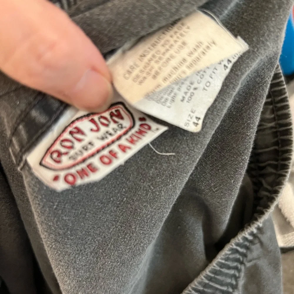 Ron Jon Charcoal Gray Shorts